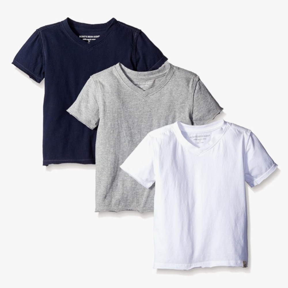 Burt’s Bees Baby V Neck T Shirt Set